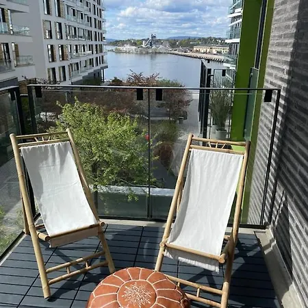 Apartment Exclusive Apartment, Sea View To Fjord, Located On Water In Center