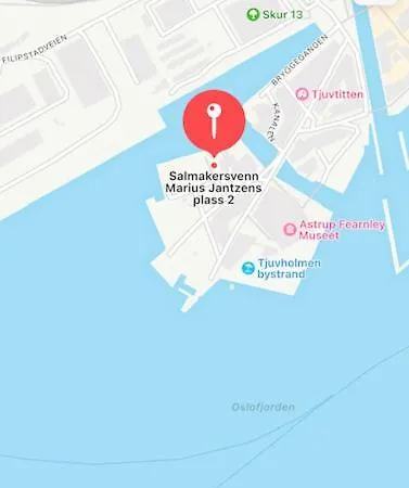 Exclusive Apartment, Sea View To Fjord, Located On Water In Center * Oslo