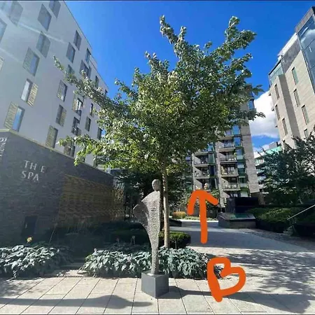 דירה Bright & Exclusive 1br In Prime Location, Located On Water In Center With View To Fjord אוסלו
