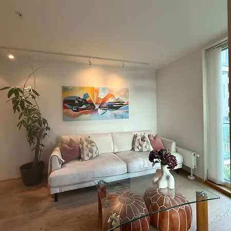 Bright & Exclusive 1br In Prime Location, Located On Water In Center With View To Fjord *