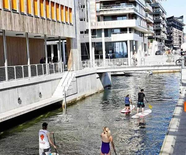 Bright & Exclusive 1br In Prime Location, Located On Water In Center With View To Fjord * Oslo