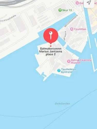Bright & Exclusive 1br In Prime Location, Located On Water In Center With View To Fjord * Oslo